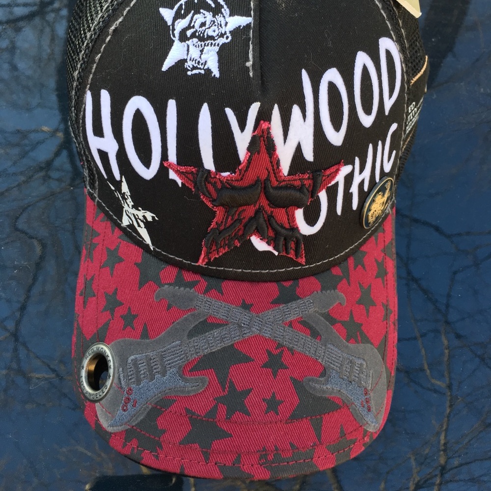 Red Monkey Hat NWT Authentic